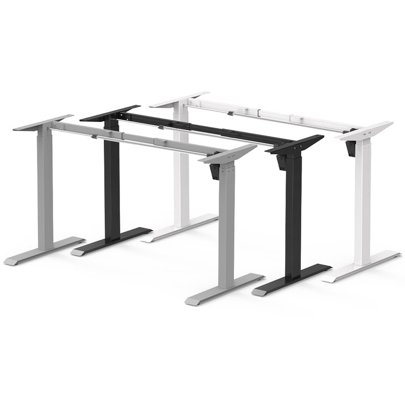 2SAB2(F) H&ouml;henverstellbarer Schreibtisch mit dreifarbigem Rahmendisplay