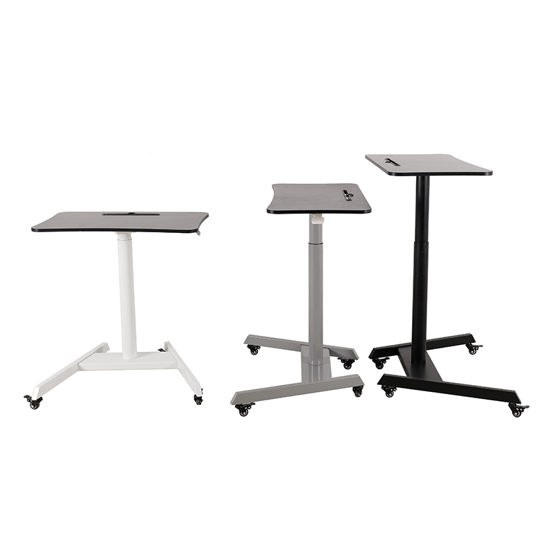 Office Luxury Electric Single Motor Desk Sit And Standing Up Computer Lift Desk Adjustable Height