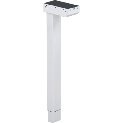 Diagrama principal de la columna elevadora en blanco