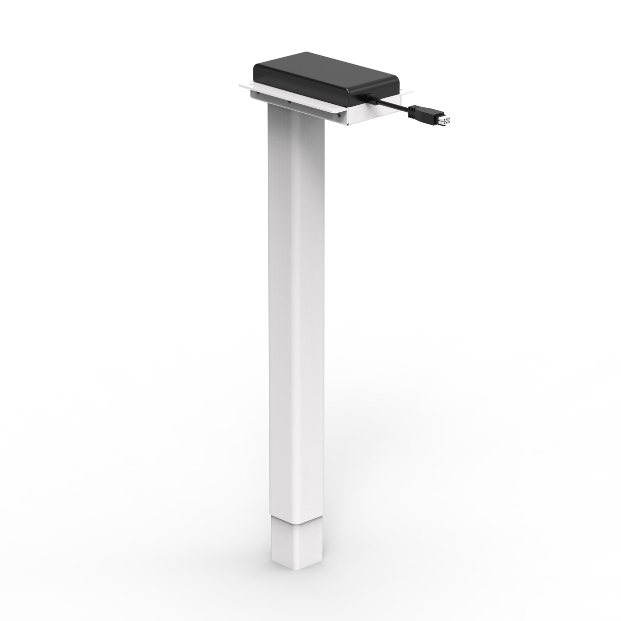 URF2 H&ouml;henverstellbare Schreibtischs&auml;ule mit Kabel-Hauptbildanzeige