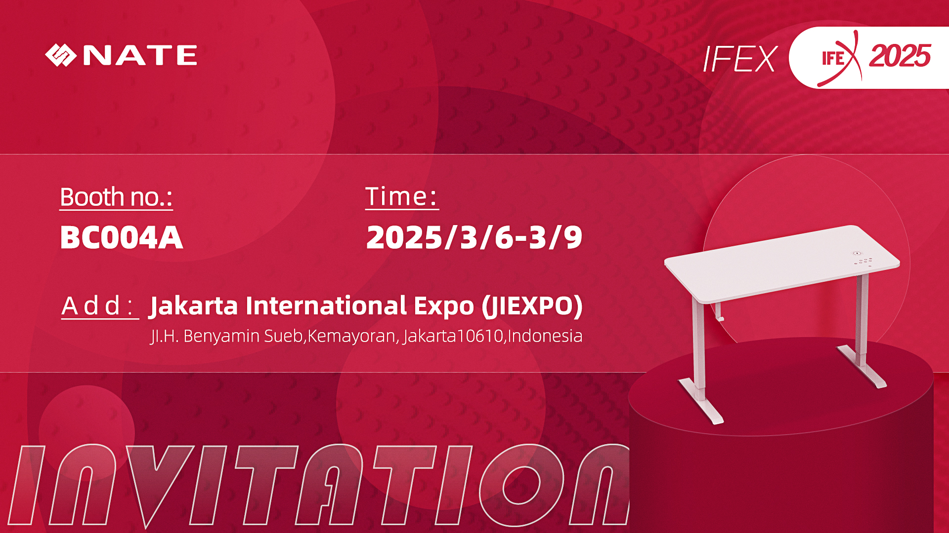 EXPO INTERNACIONAL DE MUEBLES NATE INDONESIA 2025