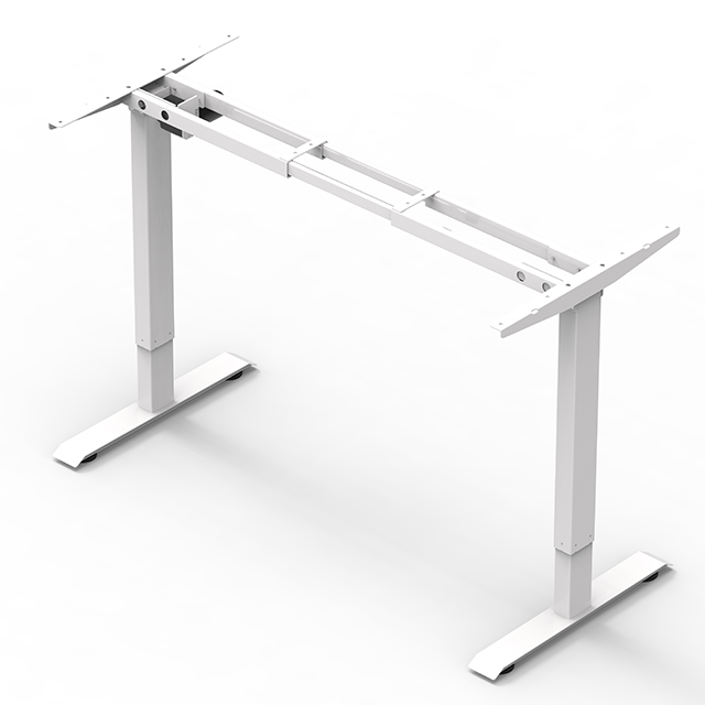 Einmotoriger Doppelbalken, ergonomischer Sitz, Stehpult, Computertisch, Fabrik, elektrisch, h&ouml;henverstellbarer Schreibtisch, Tischgestell